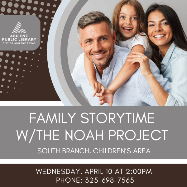 Family Storytime with the Noah Project