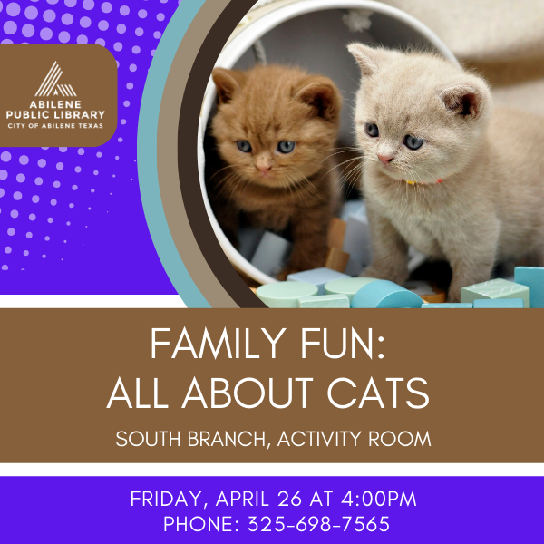 04-26 Family Fun Family Fun: All About Cats
