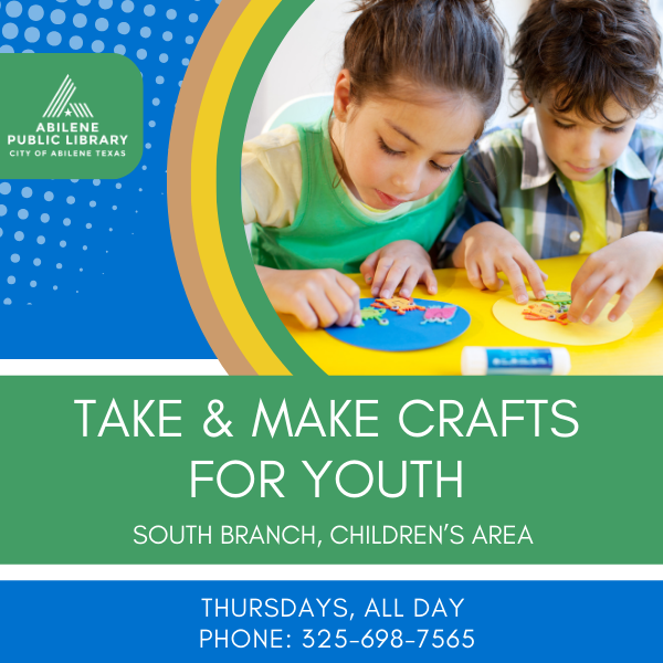 Take and Make Take and Make Crafts for Youth
