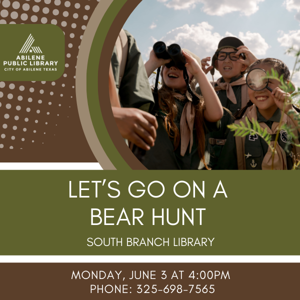 Let’s Go on a Bear Hunt