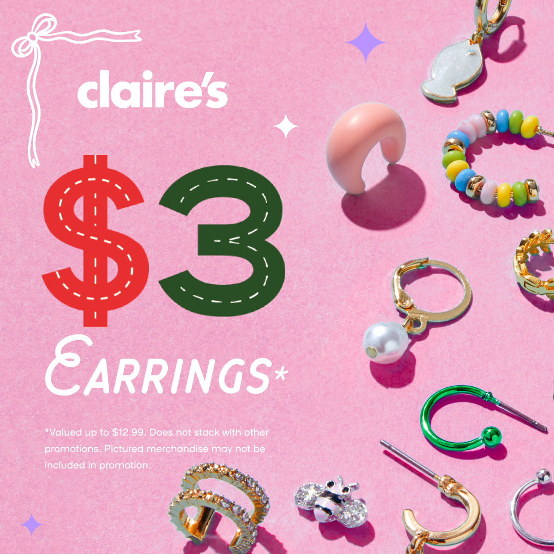 $3 Earrings icon