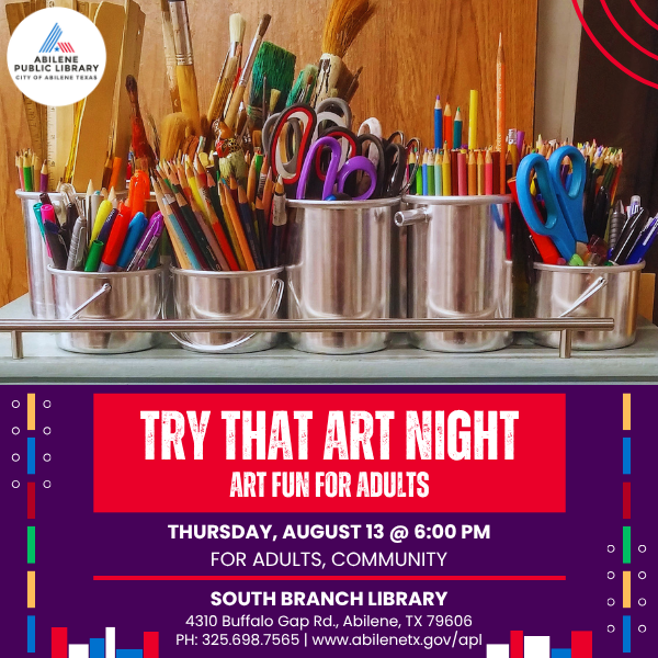 Try That Art Night Series
