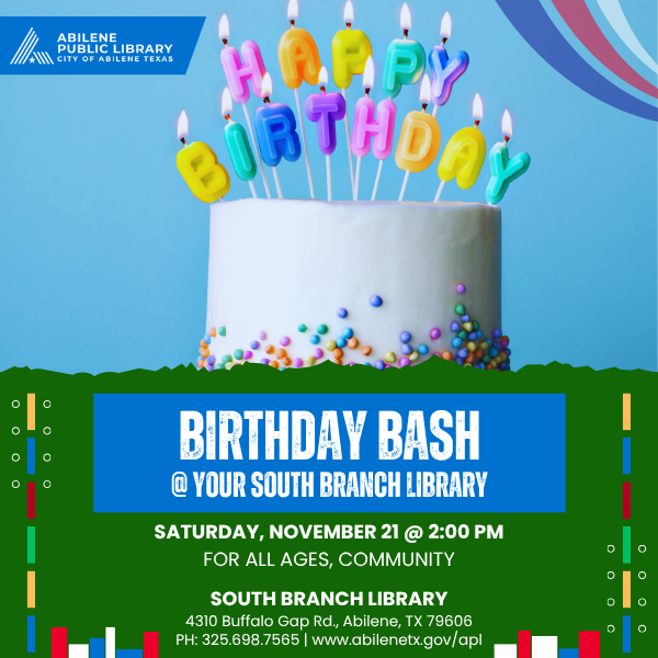 South Branch Birthday Bash