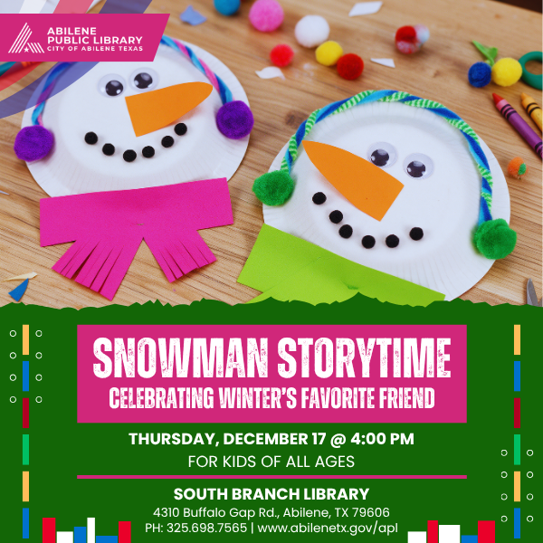 Snowman Storytime